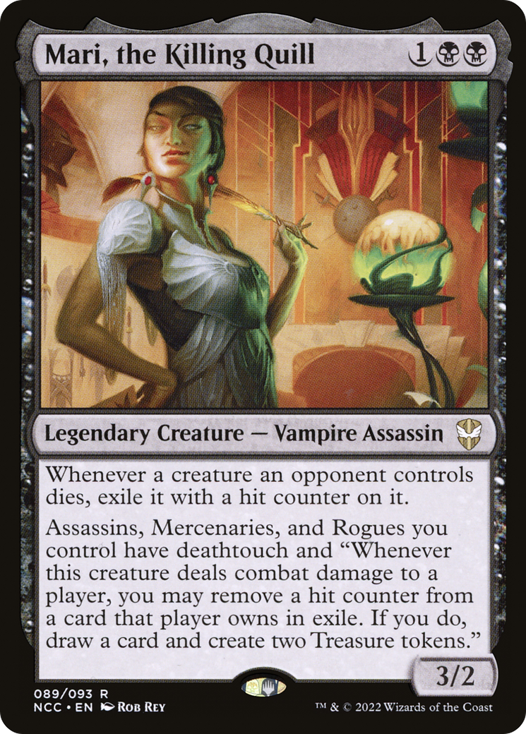 Image of Mari, the Killing Quill (NCC-089) - New Capenna Commander