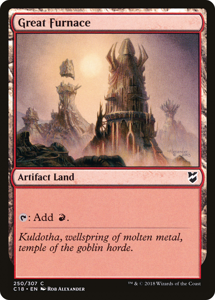 Image of Great Furnace (C18-250) - Commander 2018