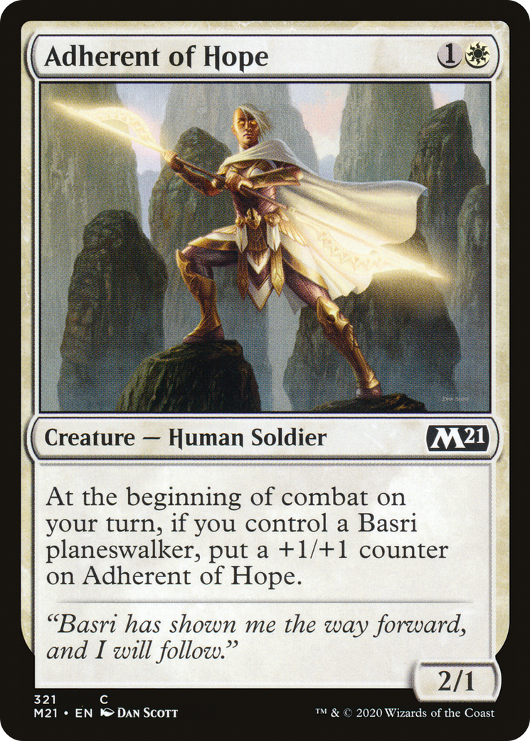 Image of Adherent of Hope (M21-321) - Core Set 2021