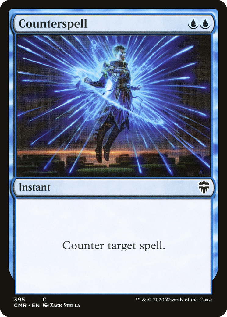 Image of Counterspell (CMR-395) - Commander Legends