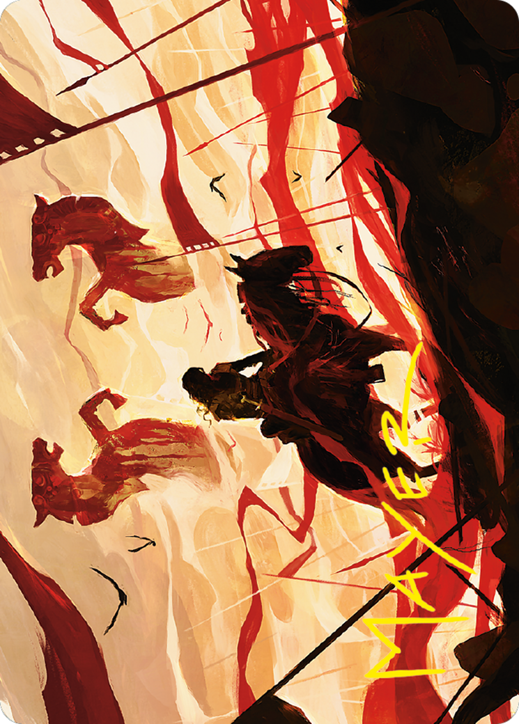 Image of Merry, Esquire of Rohan // Merry, Esquire of Rohan (ALTR-050) - Tales of Middle-earth Art Series (Borderless)