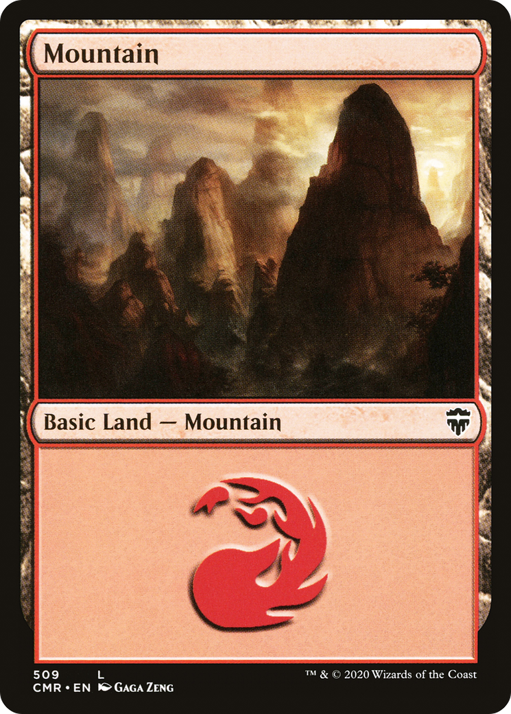 Image of Mountain (509) (CMR-509) - Commander Legends