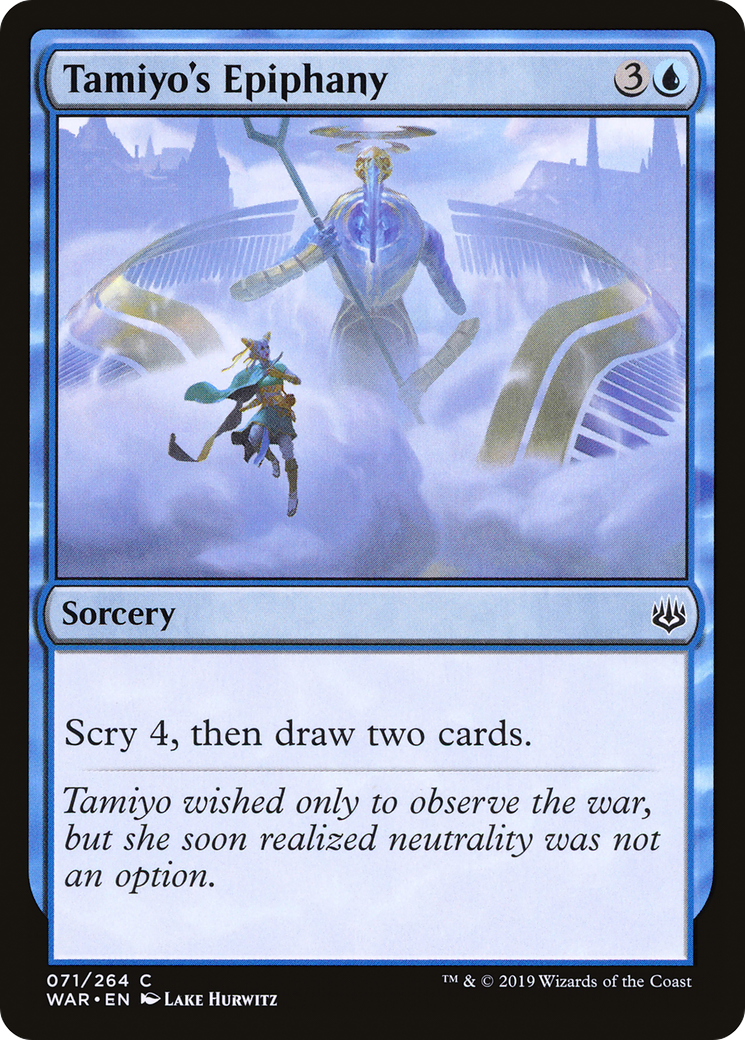 Image of Tamiyo's Epiphany (WAR-071) - War of the Spark