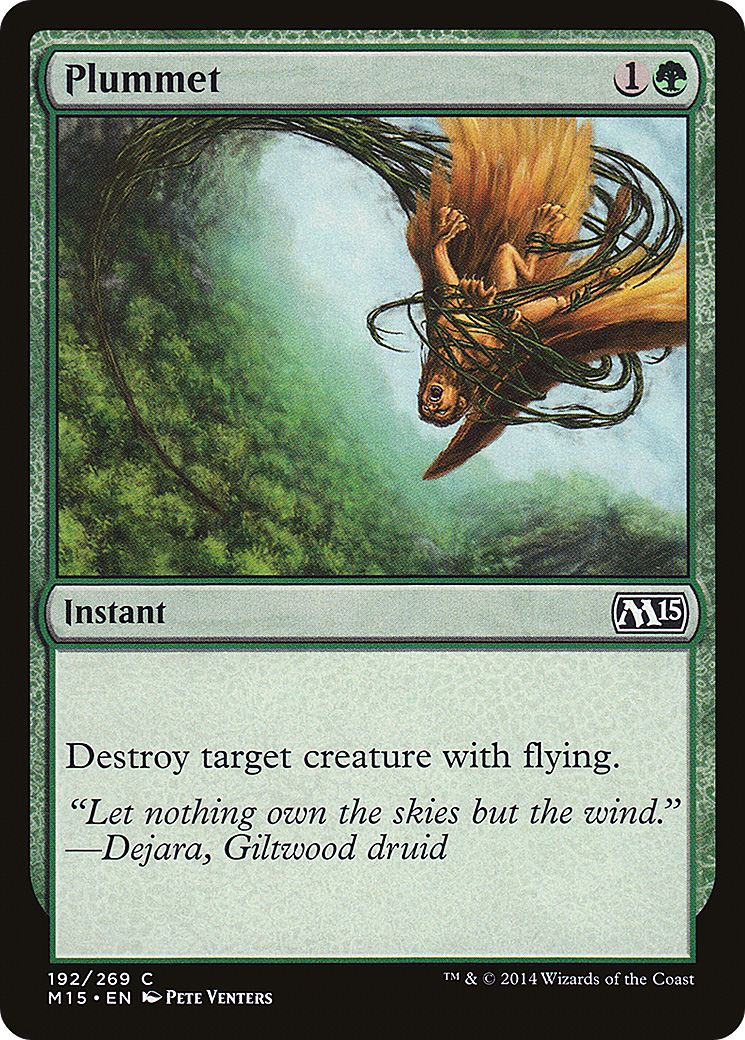 Image of Plummet (M15-192) - Magic 2015 Foil