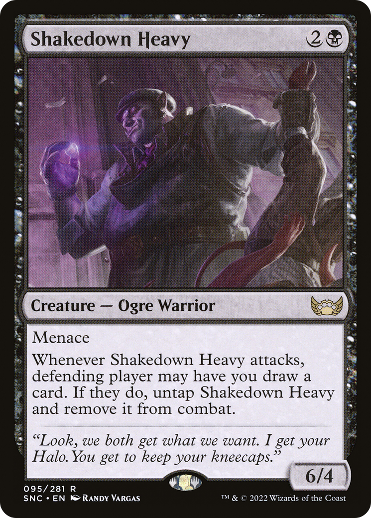 Image of Shakedown Heavy (SNC-095) - Streets of New Capenna Foil