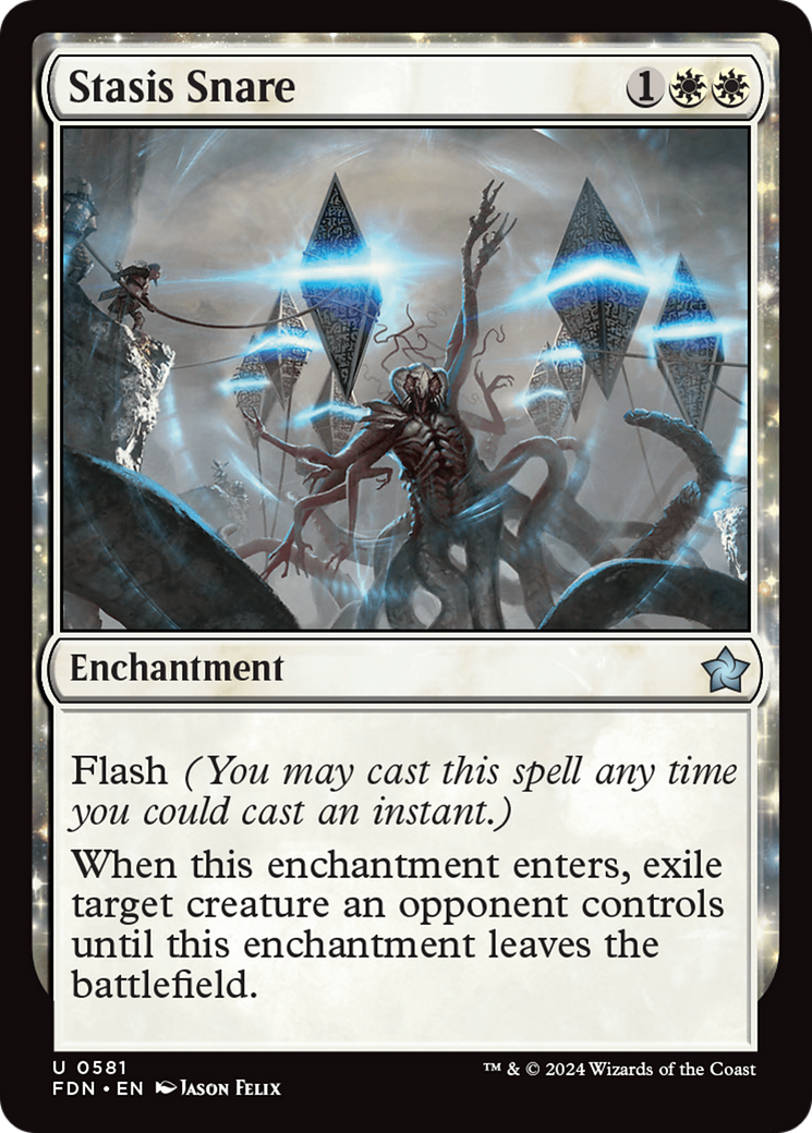 Image of Stasis Snare (FDN-581) - Foundations: (enchantment)