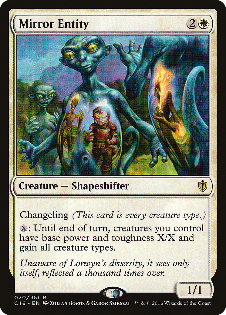 Image of Mirror Entity (C16-070) - Commander 2016