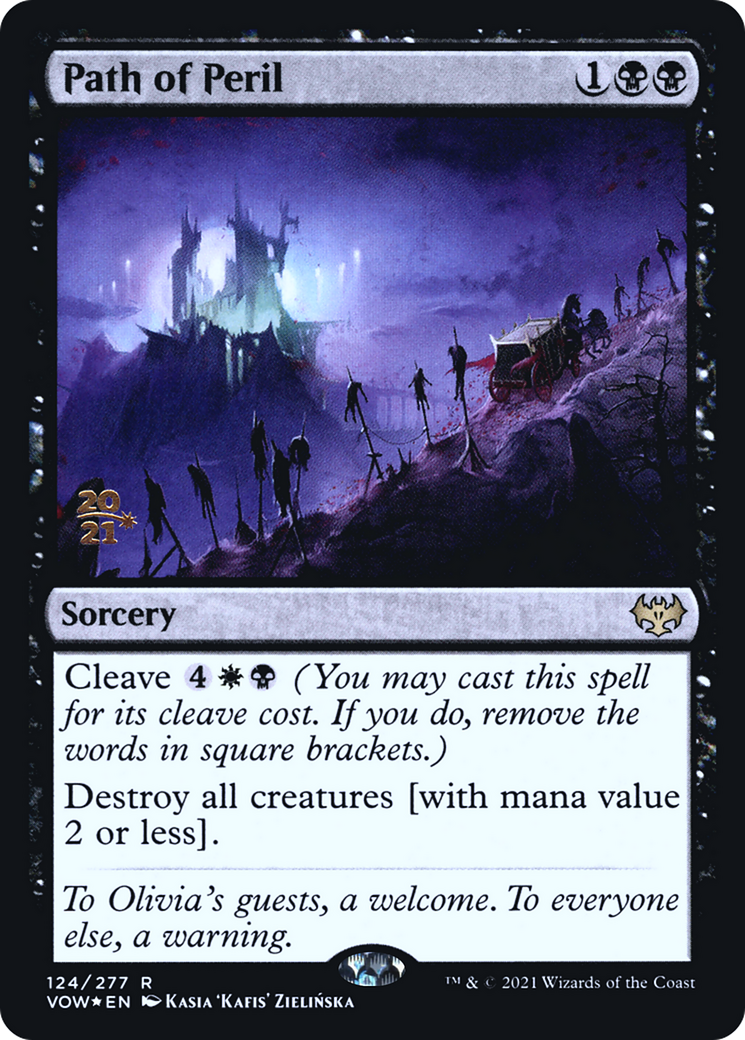 Image of Path of Peril (PRE-124) - Innistrad: Crimson Vow Promos Foil