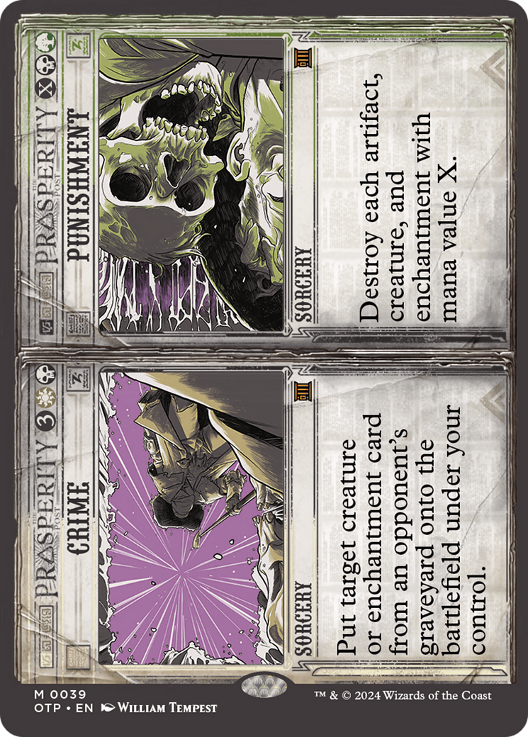 Image of Crime // Punishment (OTP-039) - Breaking News: (Showcase) (Borderless) Foil