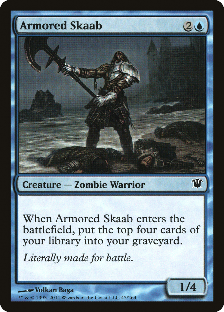 Image of Armored Skaab (ISD-043) - Innistrad