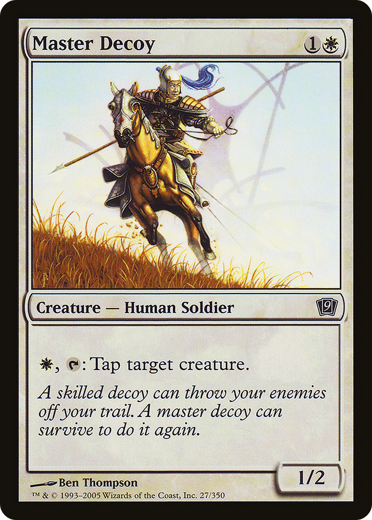 Image of Master Decoy (9ED-027) - 9th Edition Foil