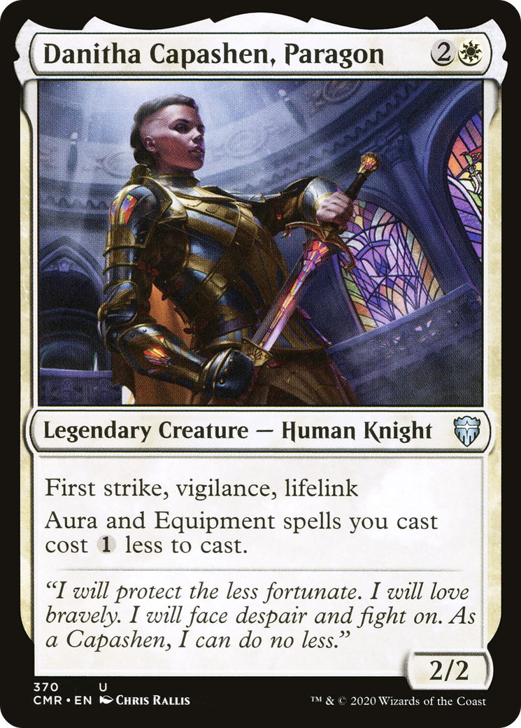 Image of Danitha Capashen, Paragon (CMR-370) - Commander Legends