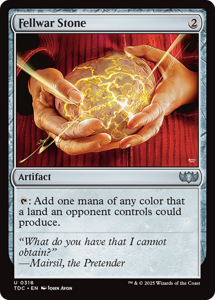 Image of Fellwar Stone (TDC-318) - Commander: Tarkir: Dragonstorm