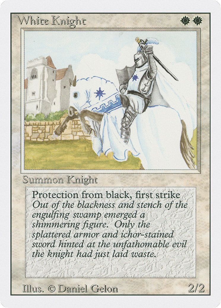 Image of White Knight (3ED-) - Revised Edition