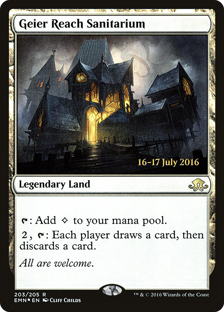 Image of Geier Reach Sanitarium (PRE-203) - Eldritch Moon Promos Foil