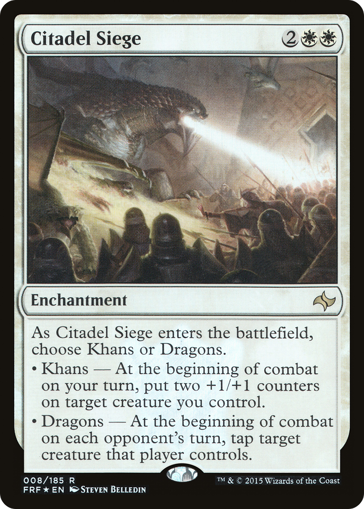 Image of Citadel Siege (FRF-08★) - Fate Reforged Foil