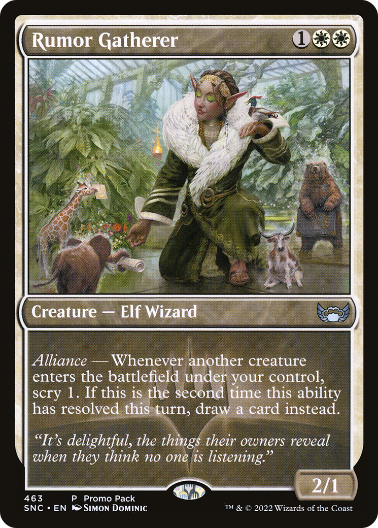 Image of Rumor Gatherer (PPSNC-463) - Streets of New Capenna