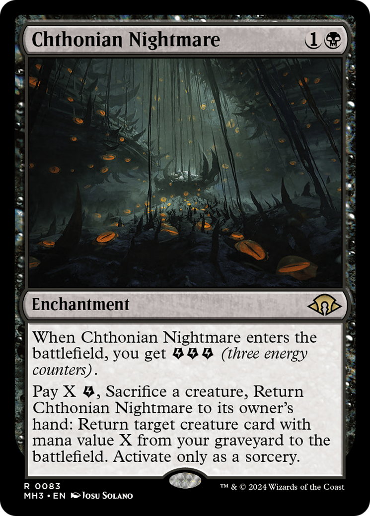 Image of Chthonian Nightmare (MH3-083) - Modern Horizons 3
