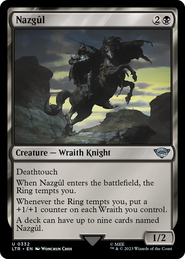 Image of Nazgul (0332) (LTR-332) - The Lord of the Rings: Tales of Middle-earth Foil