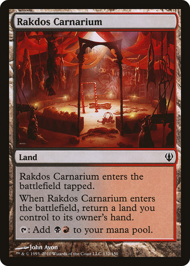 Image of Rakdos Carnarium (ARC-132) - Archenemy