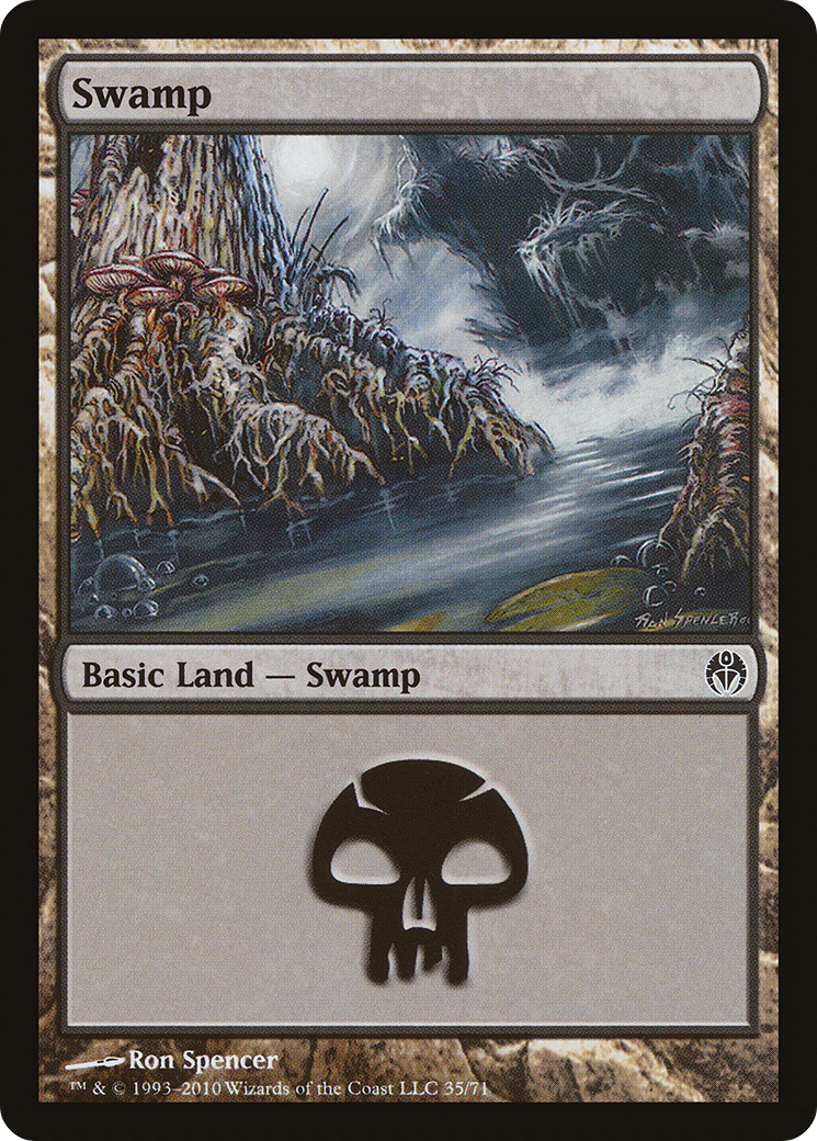 Image of Swamp (35) (DDE-035) - Duel Decks: Phyrexia vs. the Coalition