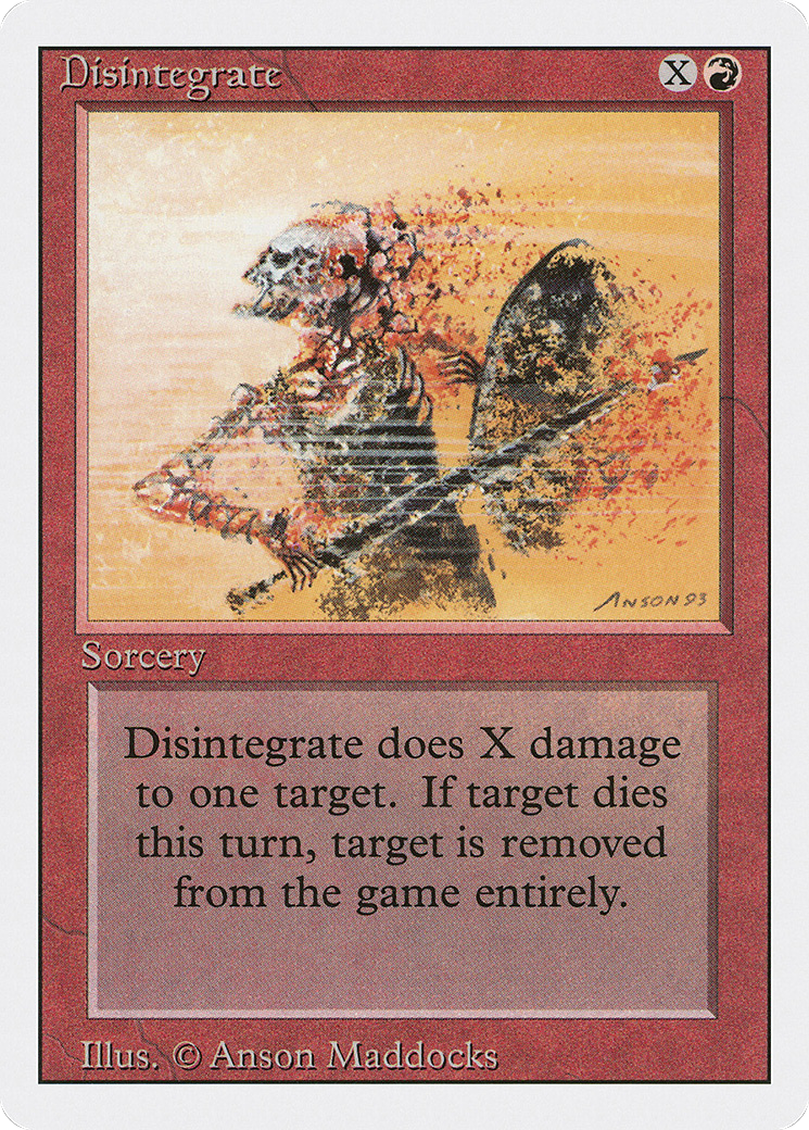 Image of Disintegrate (3ED-) - Revised Edition