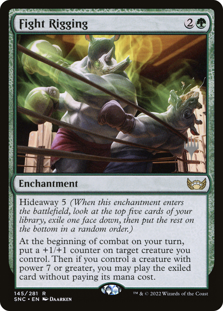 Image of Fight Rigging (PPSNC-145) - Streets of New Capenna Promos Foil