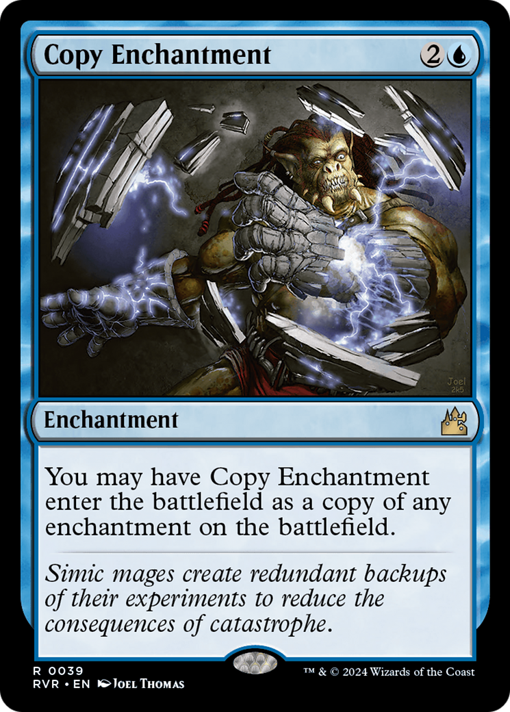 Image of Copy Enchantment (RVR-039) - Ravnica Remastered Foil