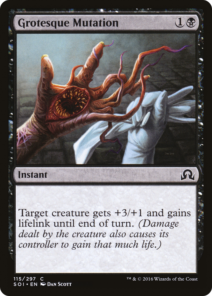 Image of Grotesque Mutation (SOI-115) - Shadows over Innistrad Foil