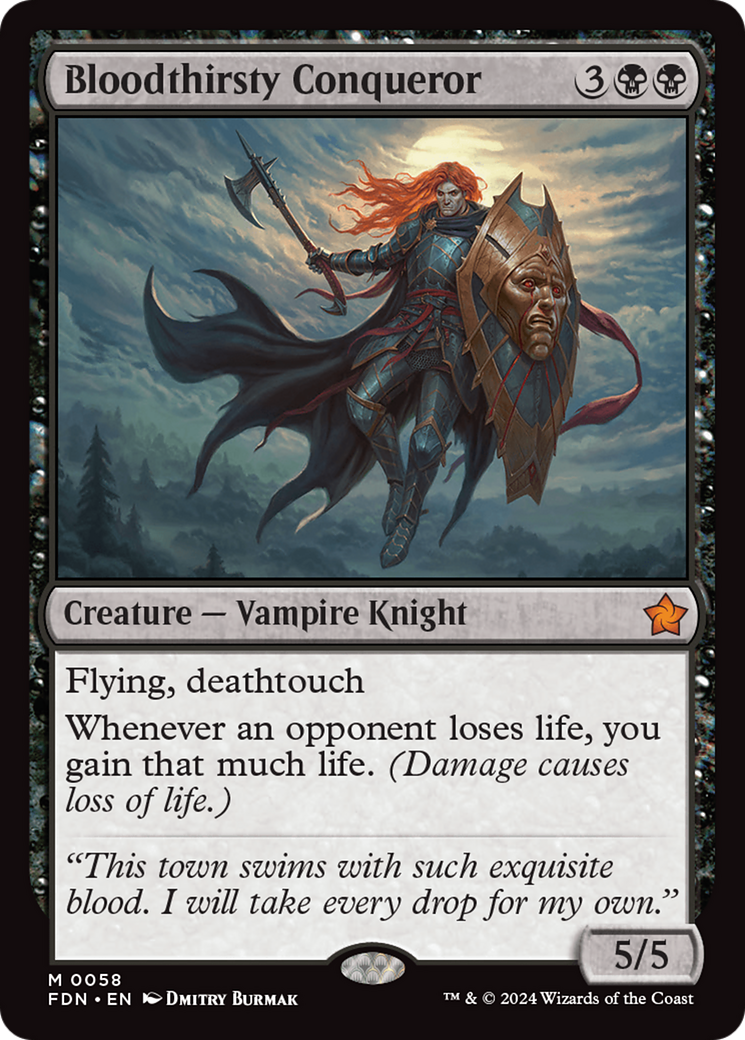 Image of Bloodthirsty Conqueror (FDN-058) - Foundations