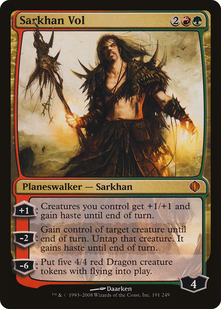 Image of Sarkhan Vol (ALA-191) - Shards of Alara