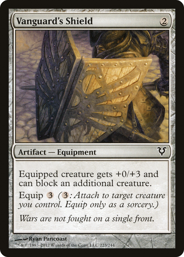 Image of Vanguard's Shield (AVR-223) - Avacyn Restored Foil