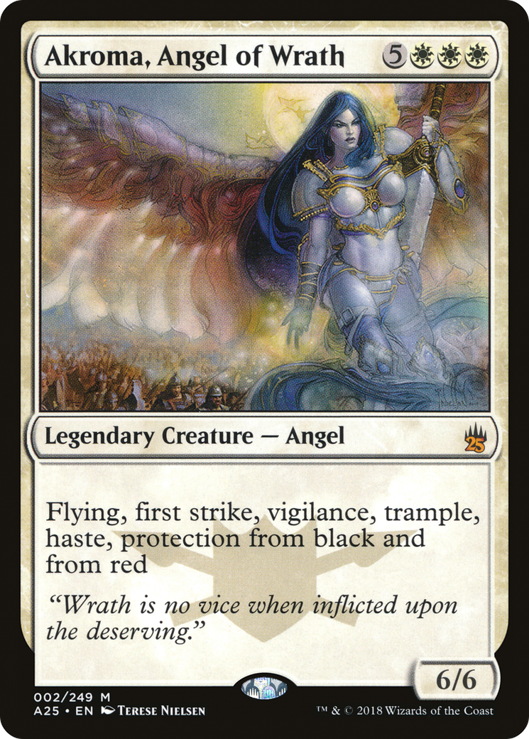 Image of Akroma, Angel of Wrath (A25-002) - Masters 25