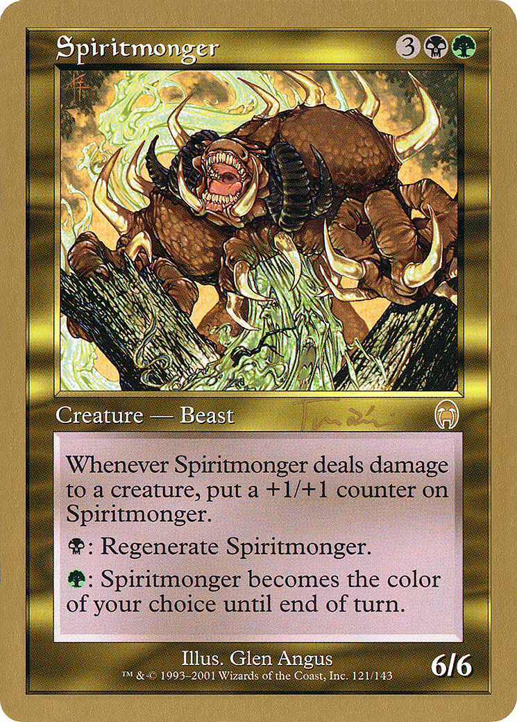 Image of Spiritmonger - 2001 Jan Tomcani (APC) (WCD-) - World Championship Decks 2001