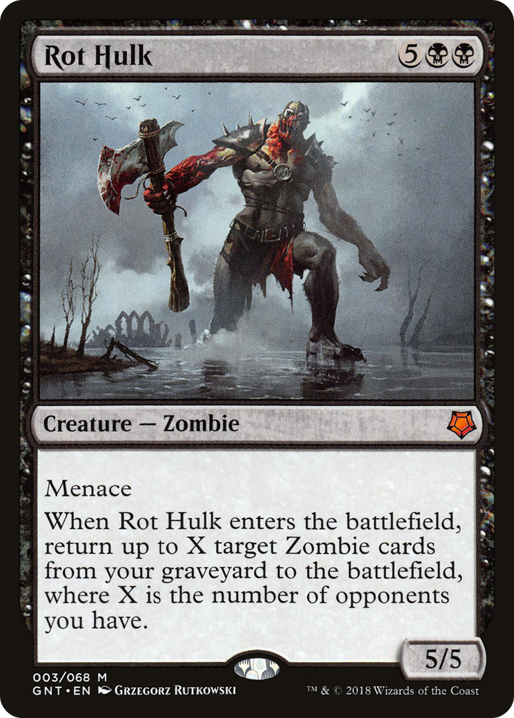 Image of Rot Hulk (GNT-003) - Game Night