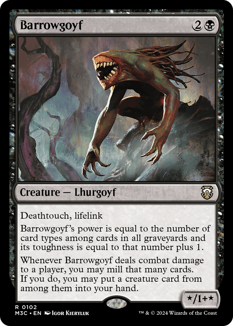Image of Barrowgoyf (M3C-102) - Modern Horizons 3 Commander