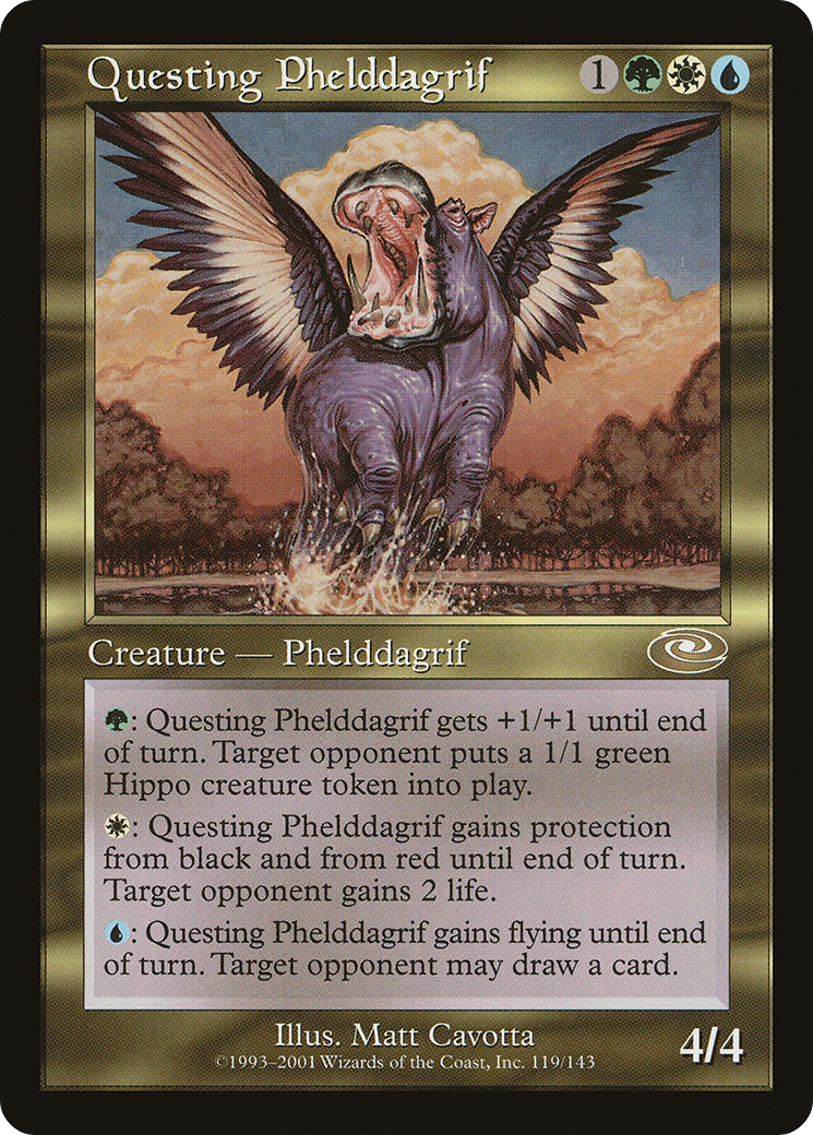 Image of Questing Phelddagrif (PLS-119) - Planeshift