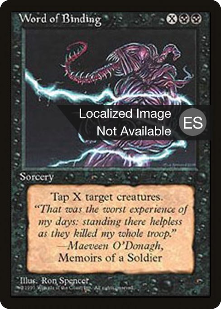 Image of Word of Binding (4BB-) - Fourth Edition Foreign Black Border