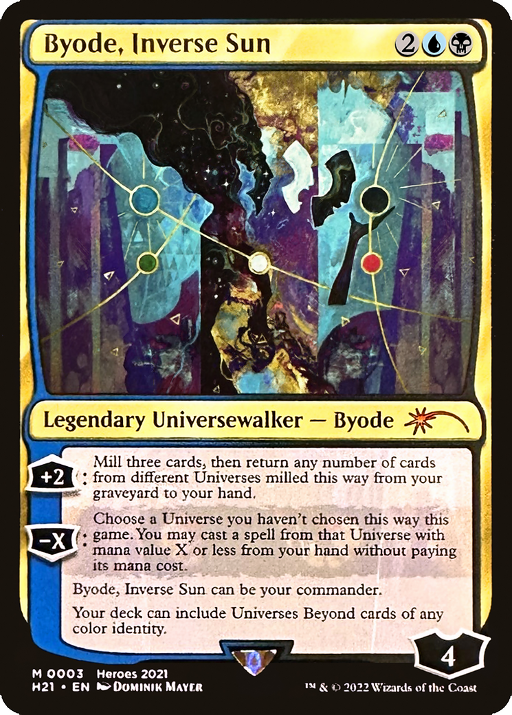Image of Byode, Inverse Sun (PH21-003) - 2021 Heroes of the Realm