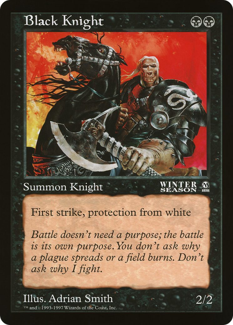 Image of Black Knight (OLEP-031) - Oversized League Prizes