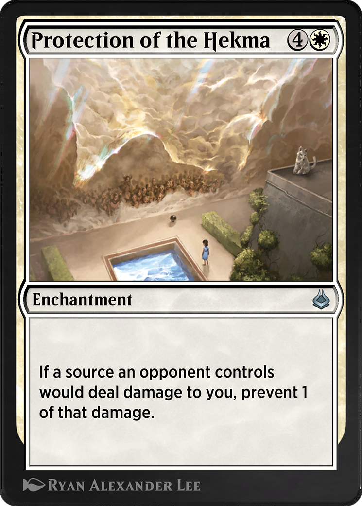 Image of Protection of the Hekma (AKR-031) - Amonkhet Remastered