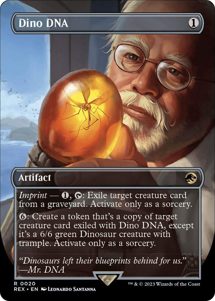 Image of Dino DNA (Borderless) (REX-020) - Jurassic World Collection (Borderless)
