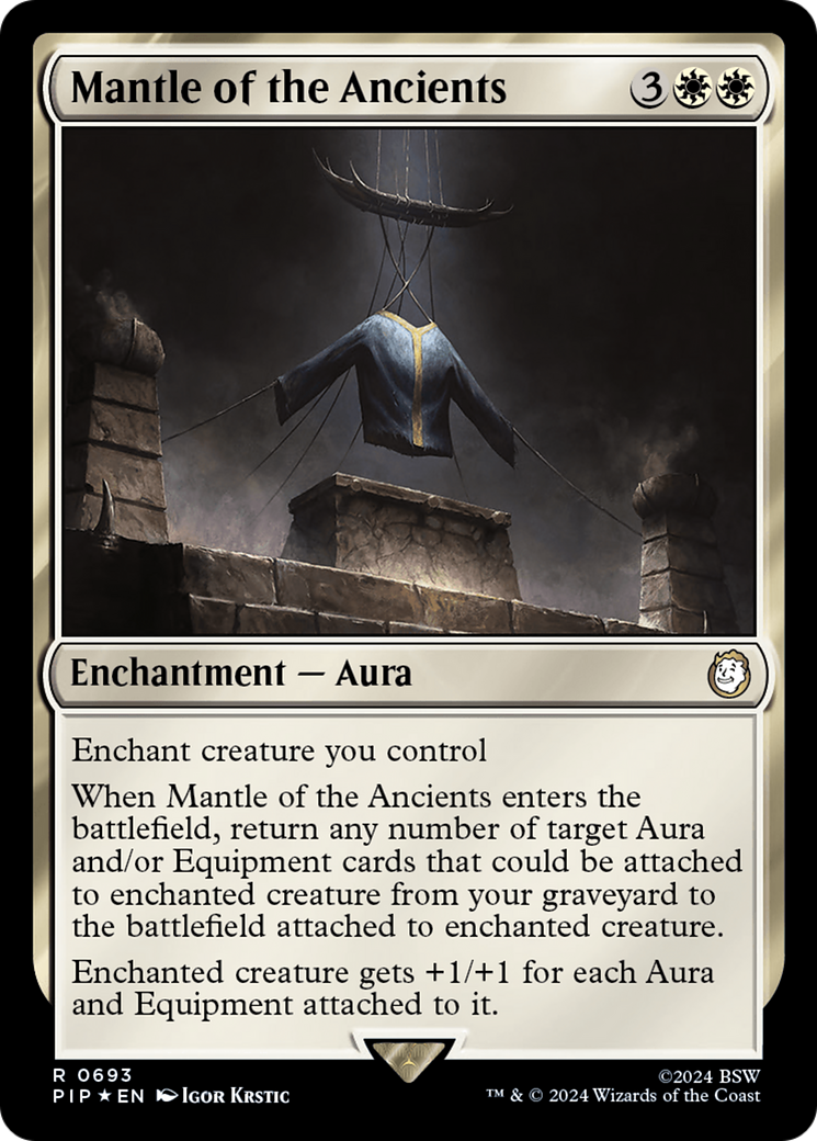 Image of Mantle of the Ancients (Surge Foil) (PIP-693) - Fallout Foil