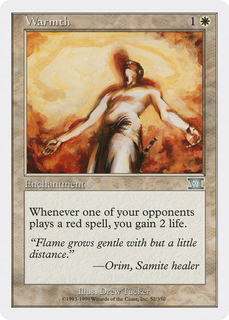 Image of Warmth (6ED-052) - Classic Sixth Edition