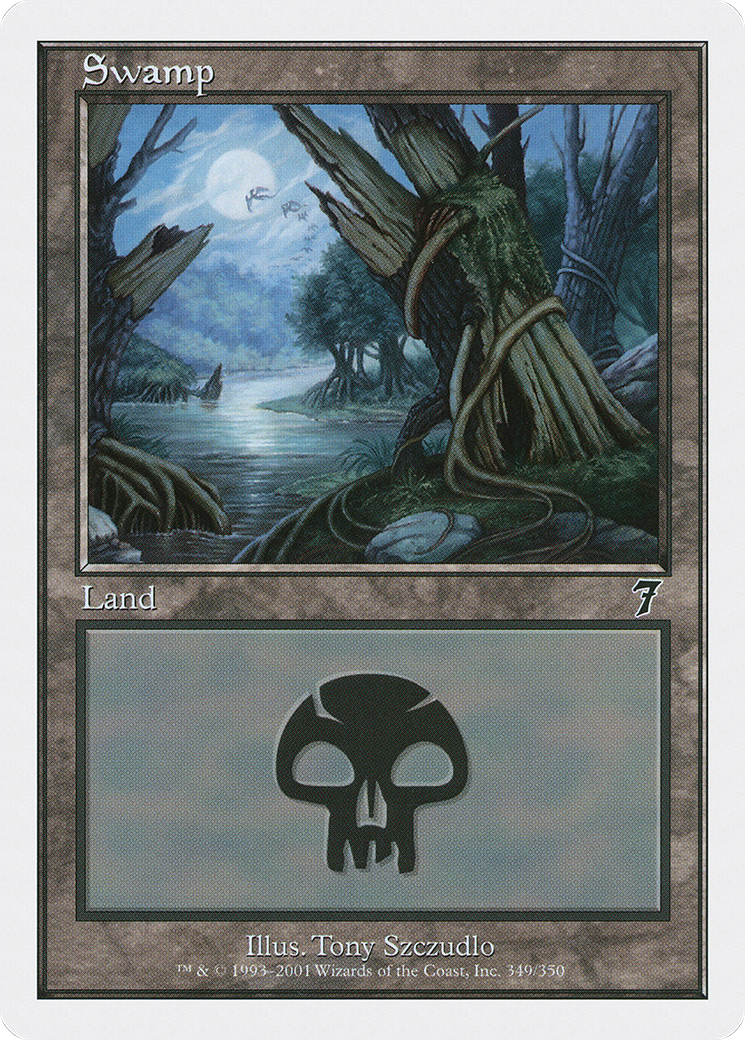 Image of Swamp (349) (7ED-349) - 7th Edition