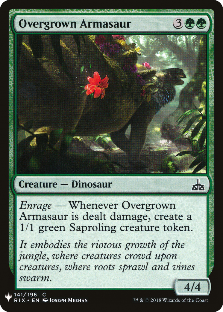 Image of Overgrown Armasaur (LIST-RIX-141) - The List
