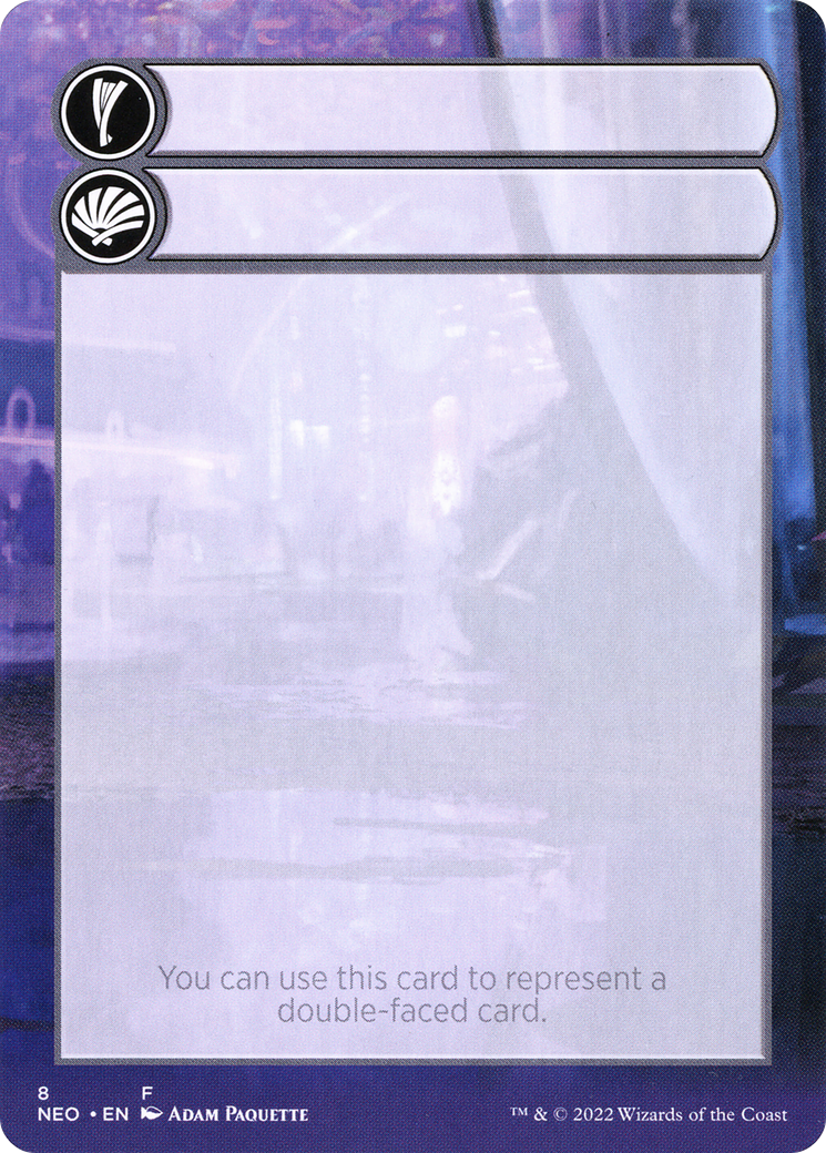 Image of Double-Faced Substitute Card (SNEO-008) - Kamigawa: Neon Dynasty Substitute Cards (Borderless)