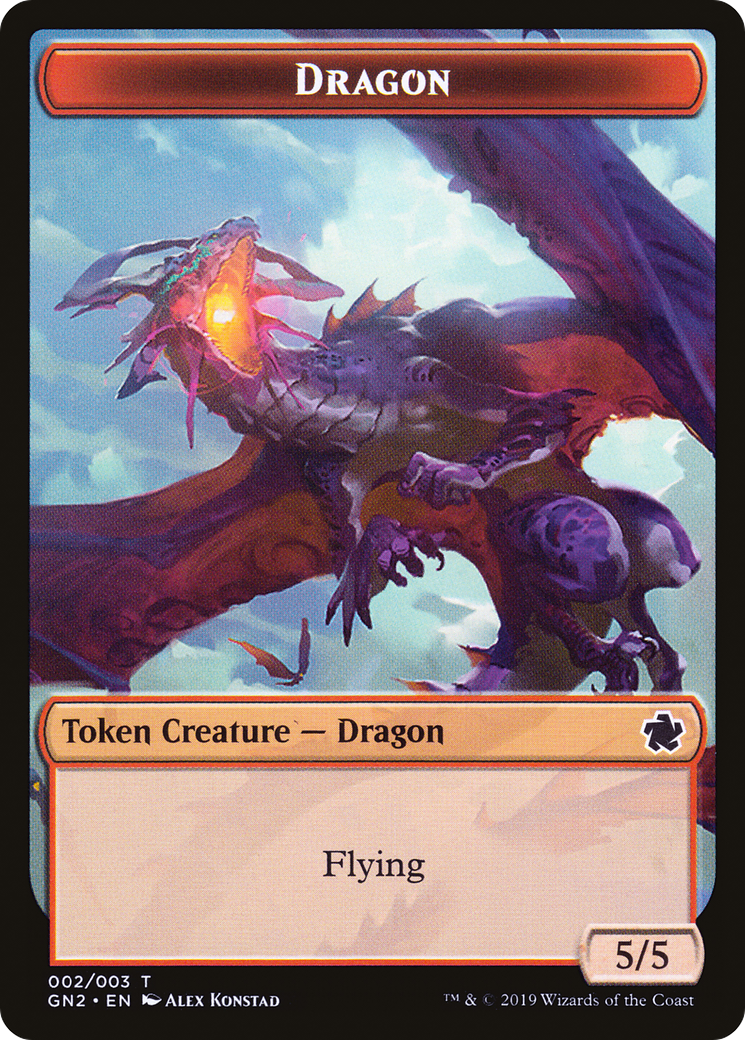 Image of Dragon (TGN2-002) - Game Night 2019 Tokens