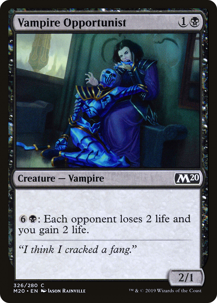 Image of Vampire Opportunist (M20-326) - Core Set 2020