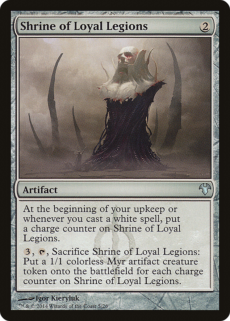 Image of Shrine of Loyal Legions (MD1-005) - Modern Event Deck 2014